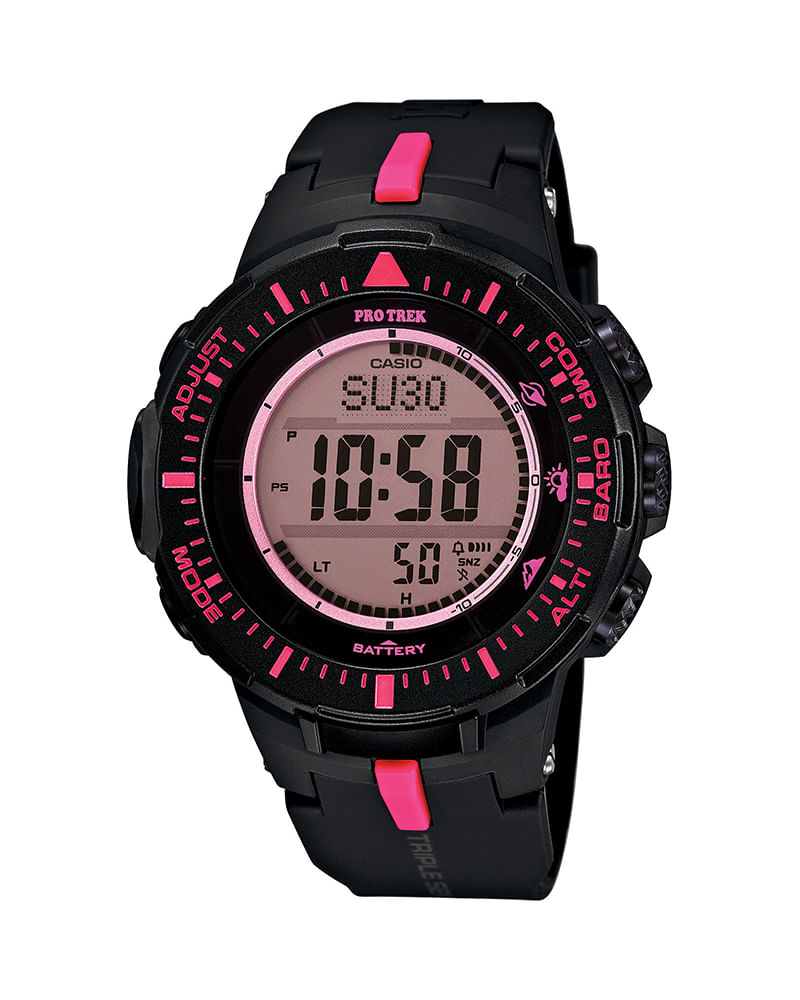 Casio pro clearance trek solar watch