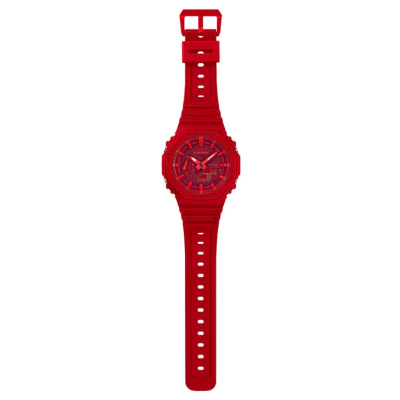 Casio red best sale g shock watch