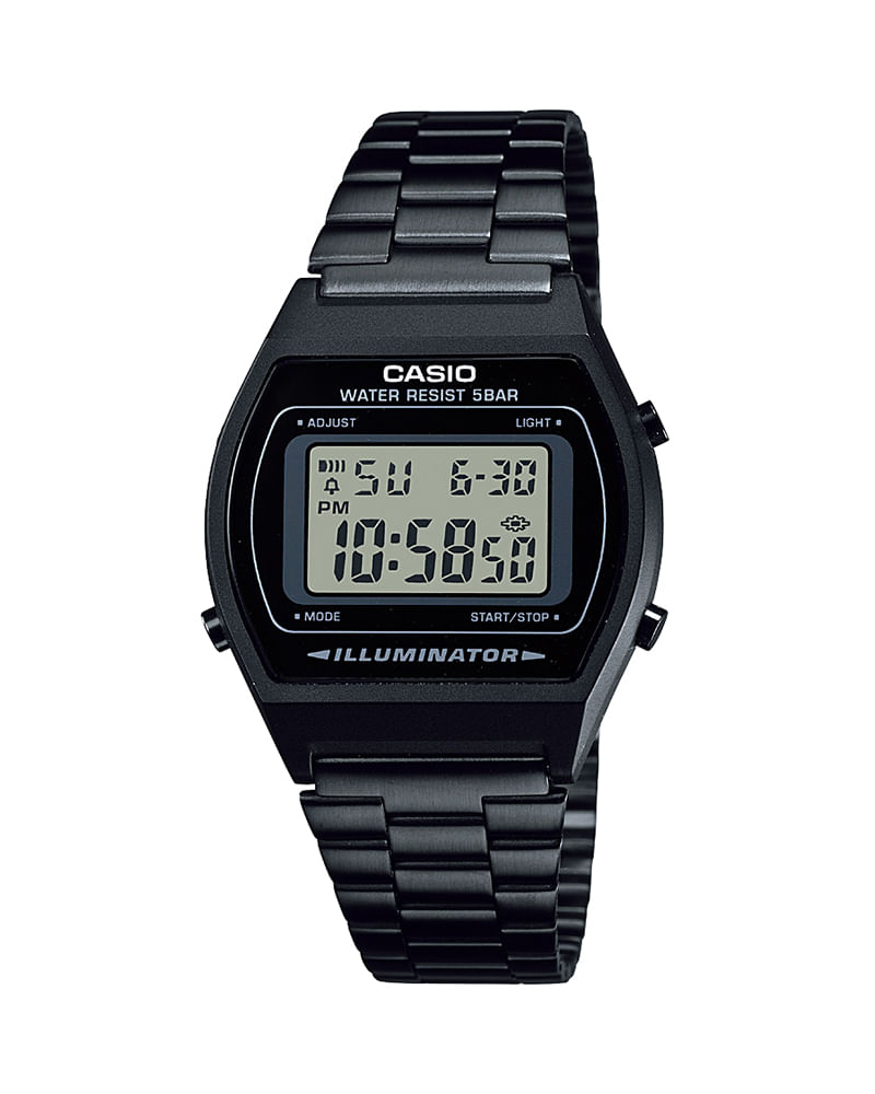 Casio retro 2025 watch black