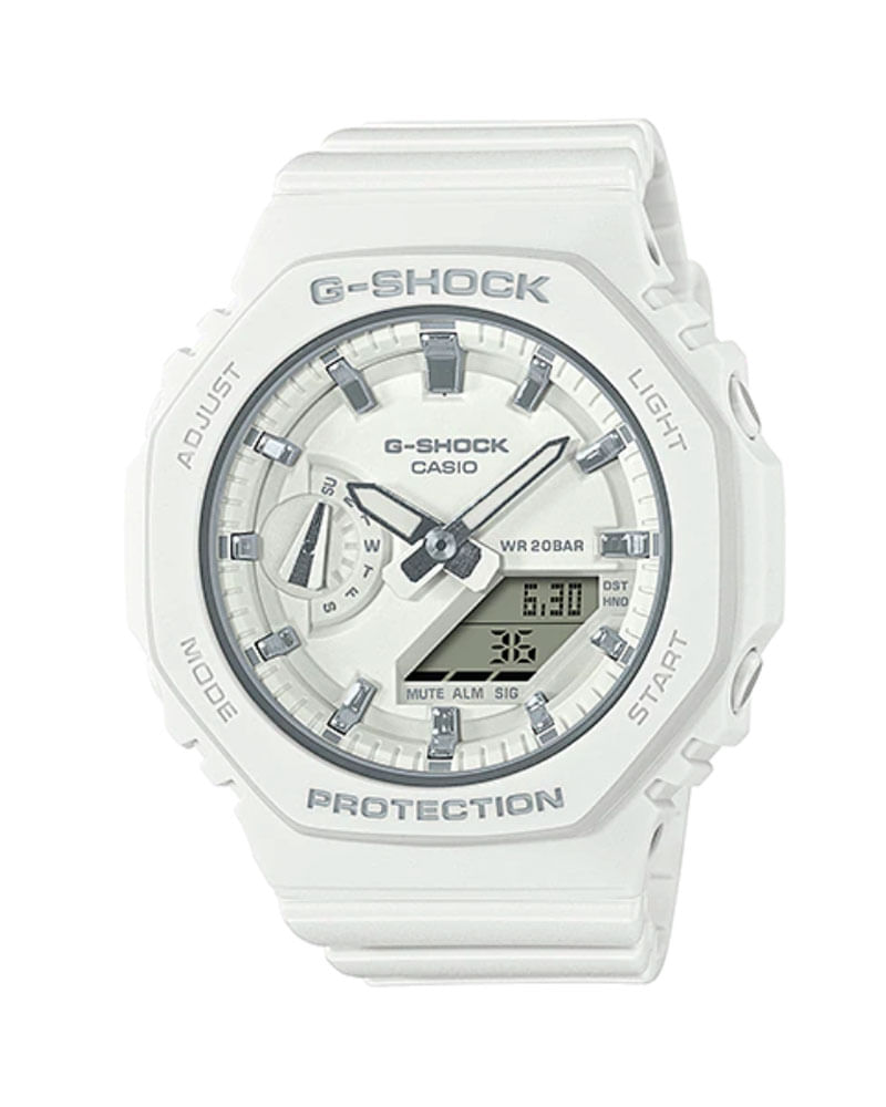 Casio g 2025 shock white watch