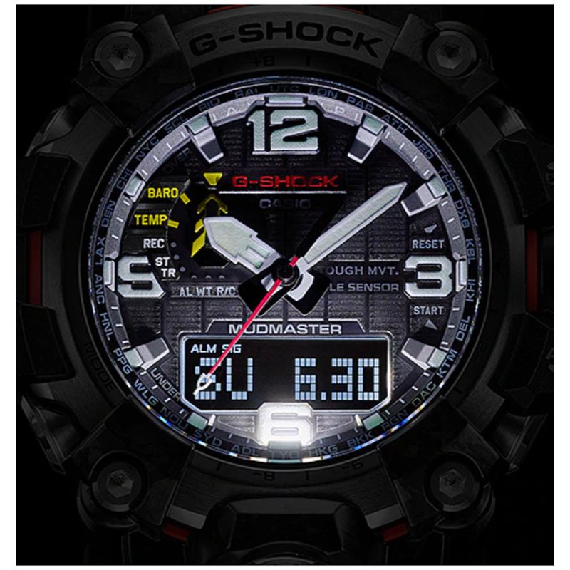 RELOJ CASIO GSHOCK RESINA/ACERO PARA HOMBRE GWG20001A1