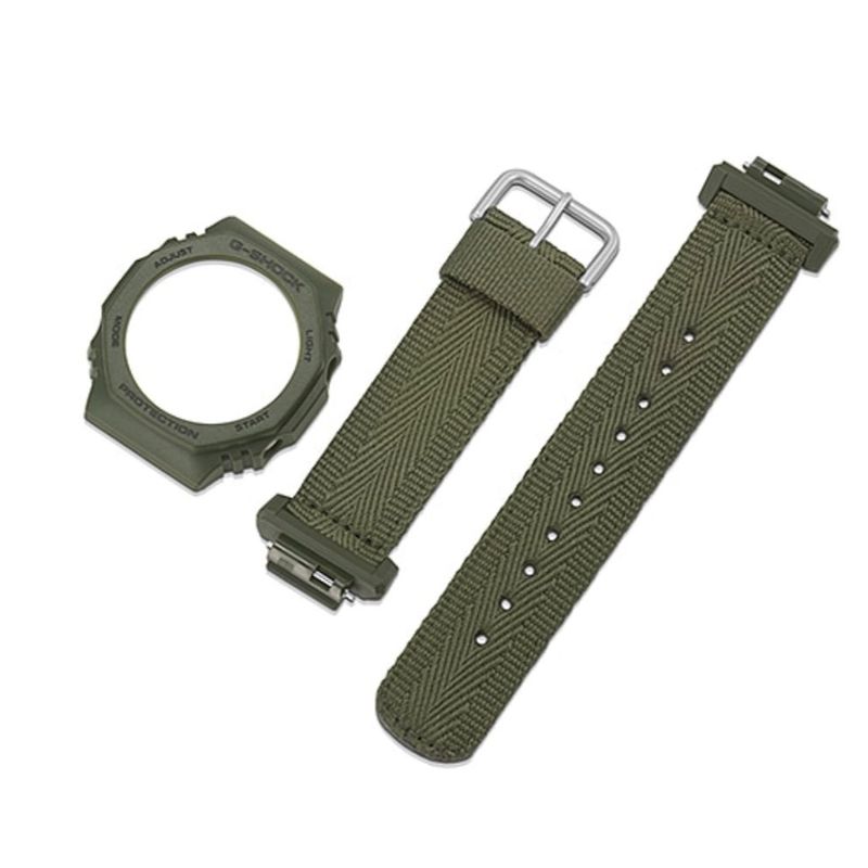 Casio g clearance shock military green