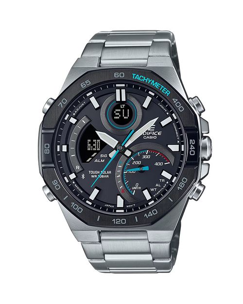 Reloj EDIFICE EQS-940DC-1A Acero Hombre Negro - Btime