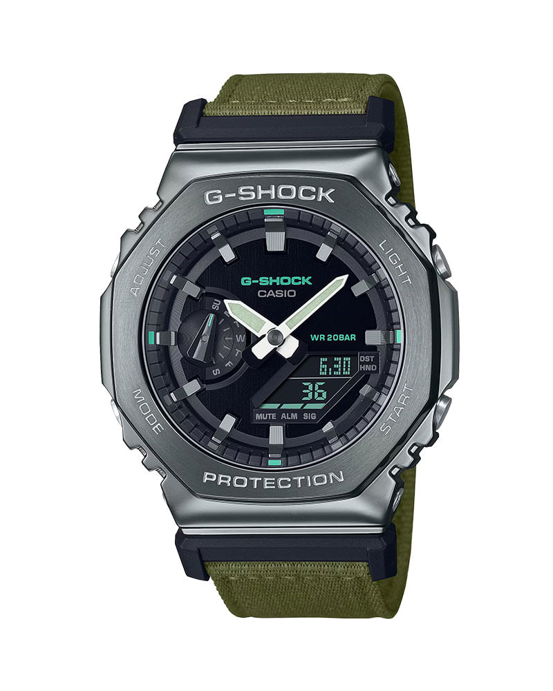 Casio g shop shock green watch