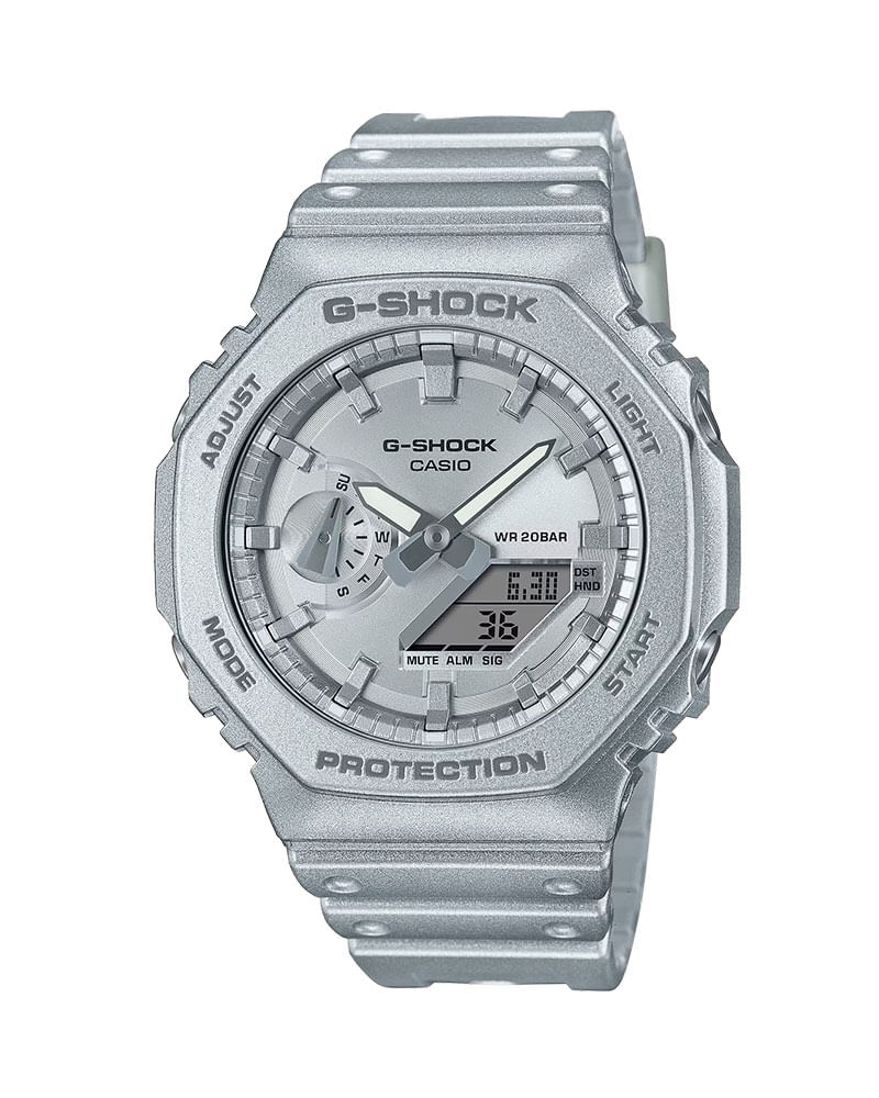 RELOJ HOMBRE CASIO G-SHOCK DW-5600FF-8ER PLATEADO