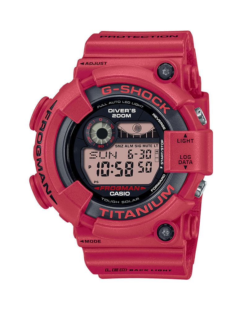 Casio g shock outlet red