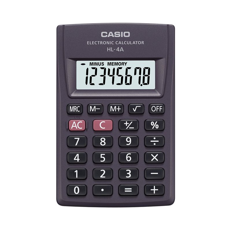 Calculadora discount pequeña casio