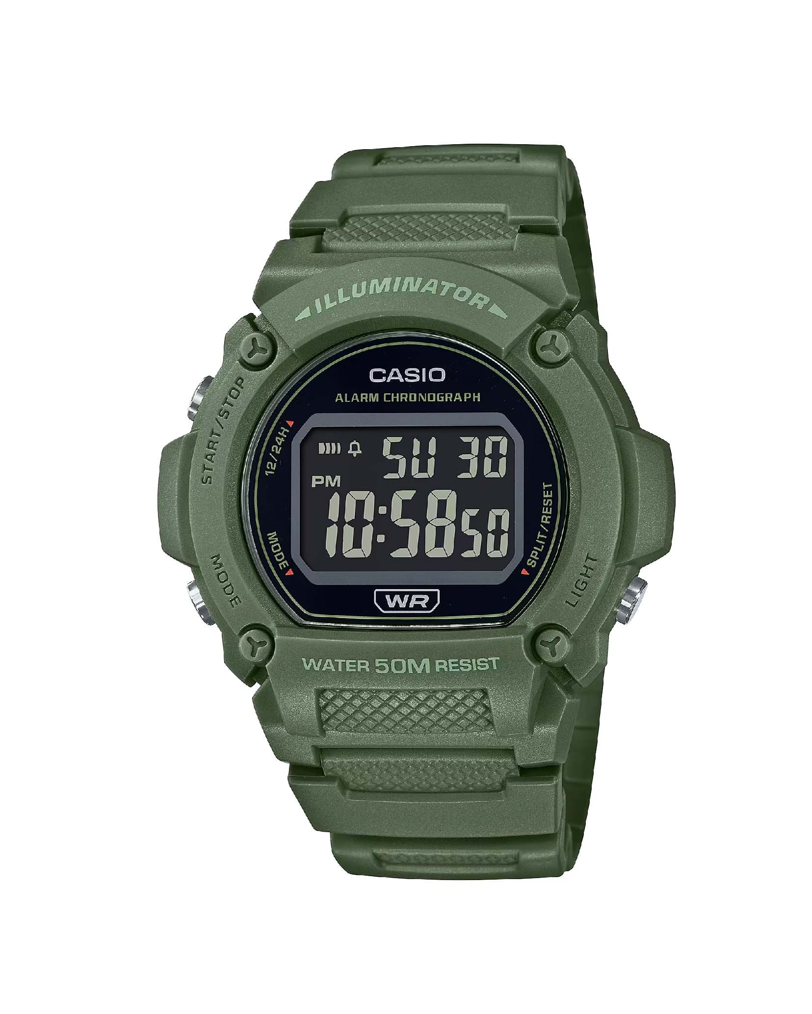 Reloj CASIO MQ-24UC-3B Resina Hombre Verde - Btime